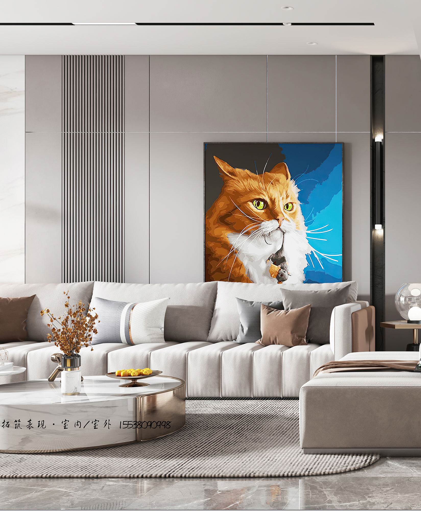 现代轻奢客餐厅案例-3