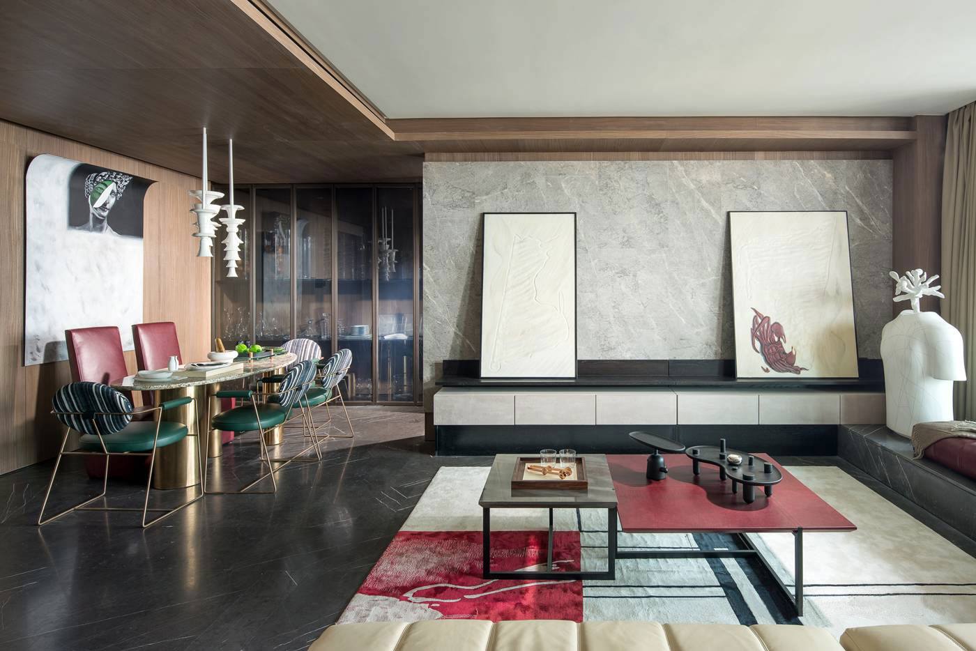 GBD设计杜文彪丨【GBD杜文彪】北京万科滨江大都会样板间-2