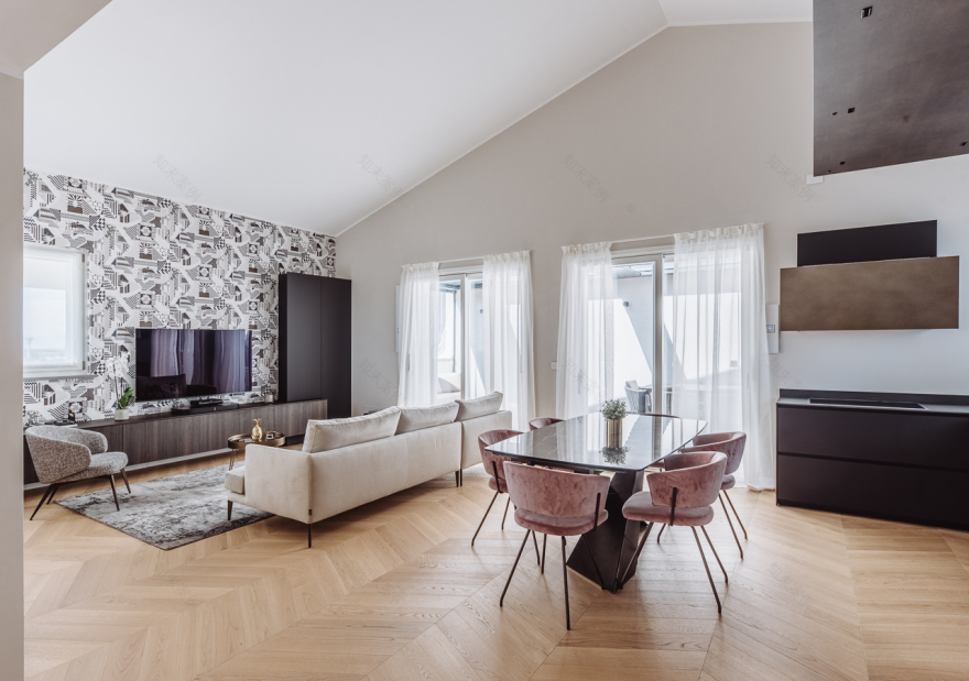 Torino Attico Grugliasco 顶层公寓设计丨意大利都灵-10