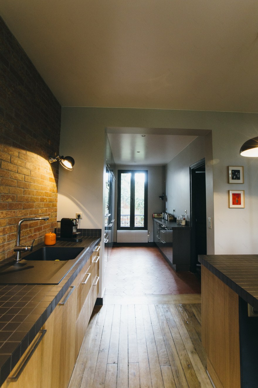 巴黎郊区百年别墅的现代重生-27