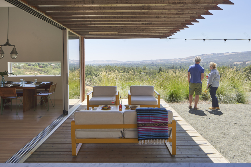 三屋顶世外桃源 | 加州索诺玛乡村度假住宅-80