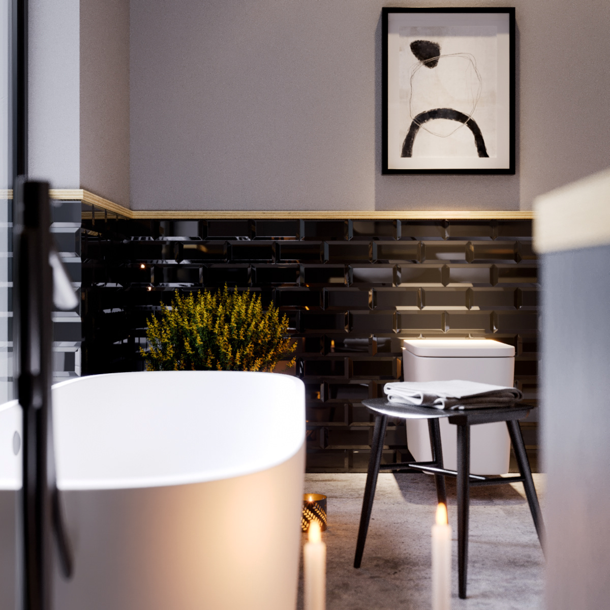 简约现代浴室设计-6