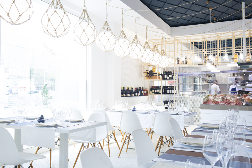 海洋主题西餐厅设计,意大利南部风情浓郁-1