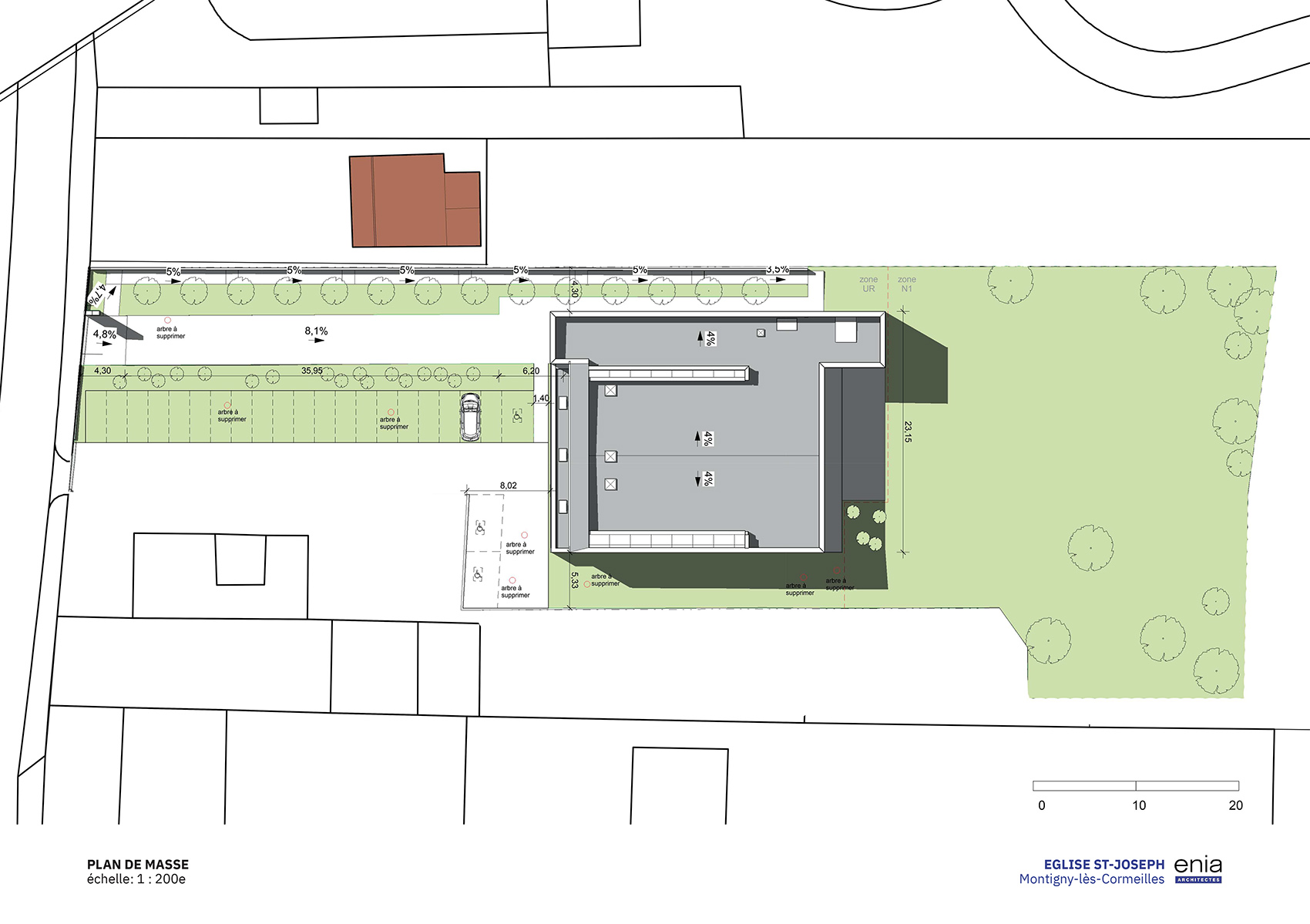 法国圣约瑟夫教堂丨enia architectes-65