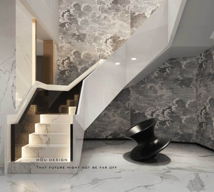 侯·Design 团队打造的国际时尚私宅-11