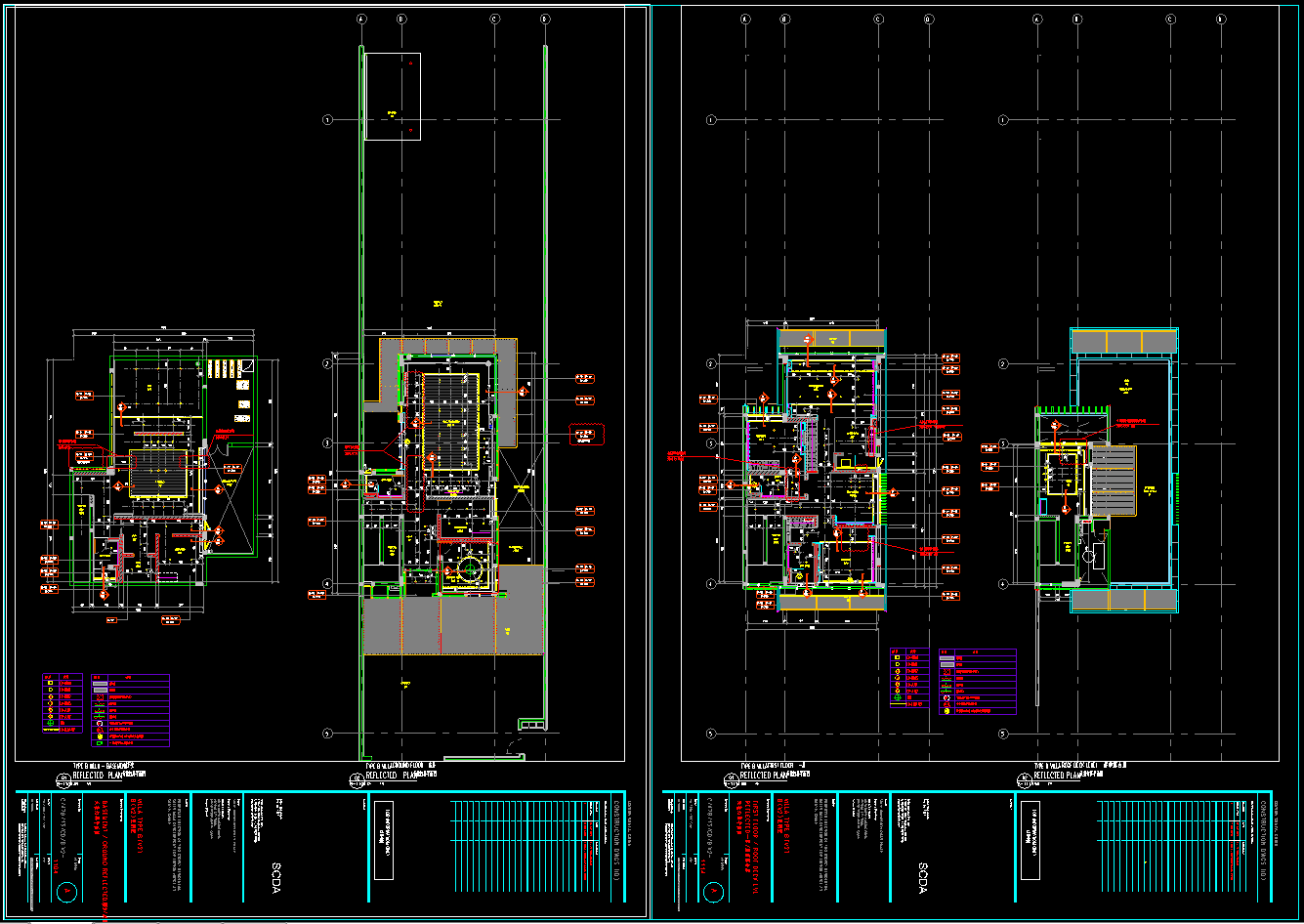 SCDA曾仕乾丨三亚艾迪逊A+B户型私人别墅样板间-SCDA设计丨建筑效果图+效果图+CAD施工图-15