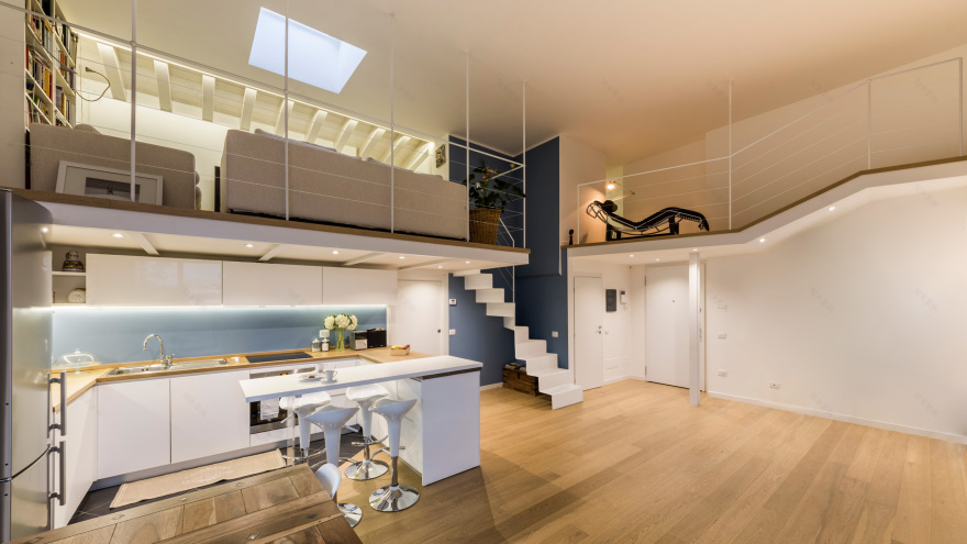 明亮温馨公寓设计丨意大利丨Annalisa Carli-5