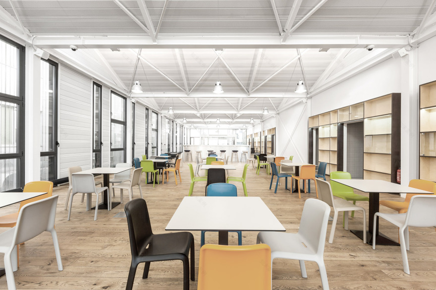 巴黎 C3S 展览空间 | 轻盈锯齿屋顶,明亮无拘束-17