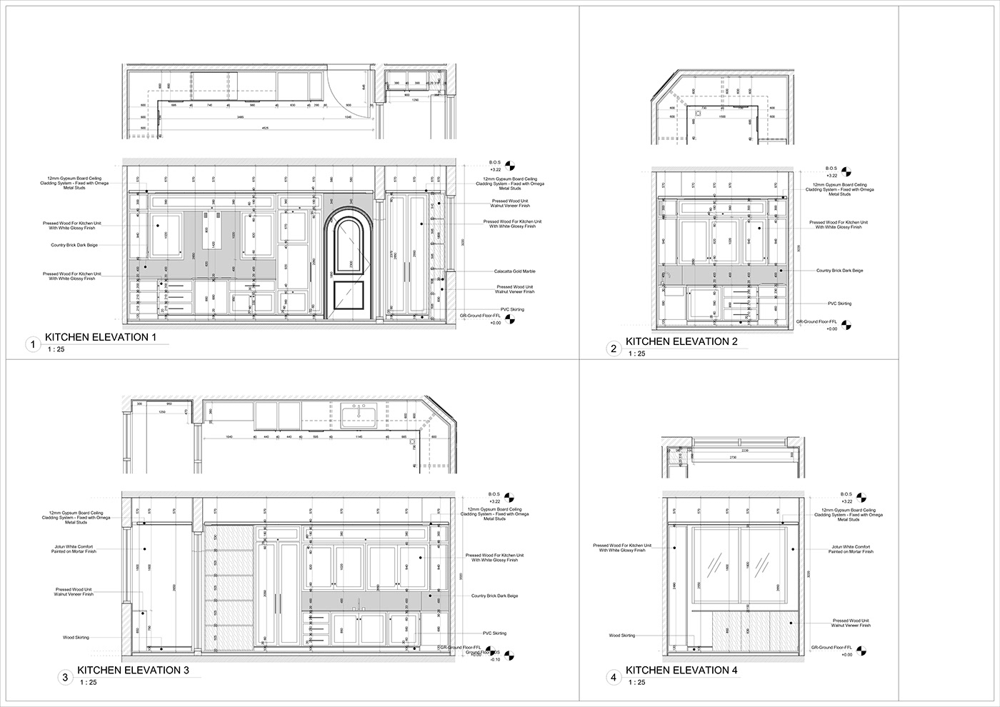 Villa ( Working Drawings ) Dubai, UAE.-1