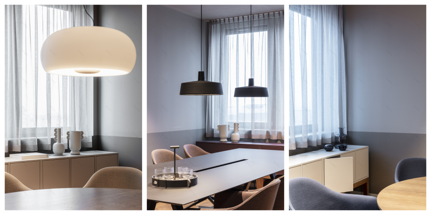 绿蓝相映,自然舒适的办公空间-6