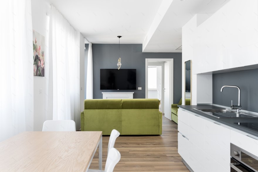 罗马历史建筑翻新 · 九层小楼的宜居转变-7