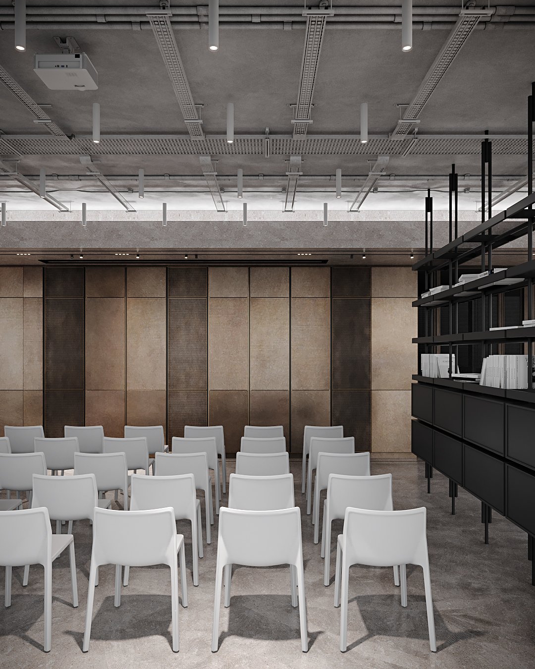 极简自然风办公室设计-19