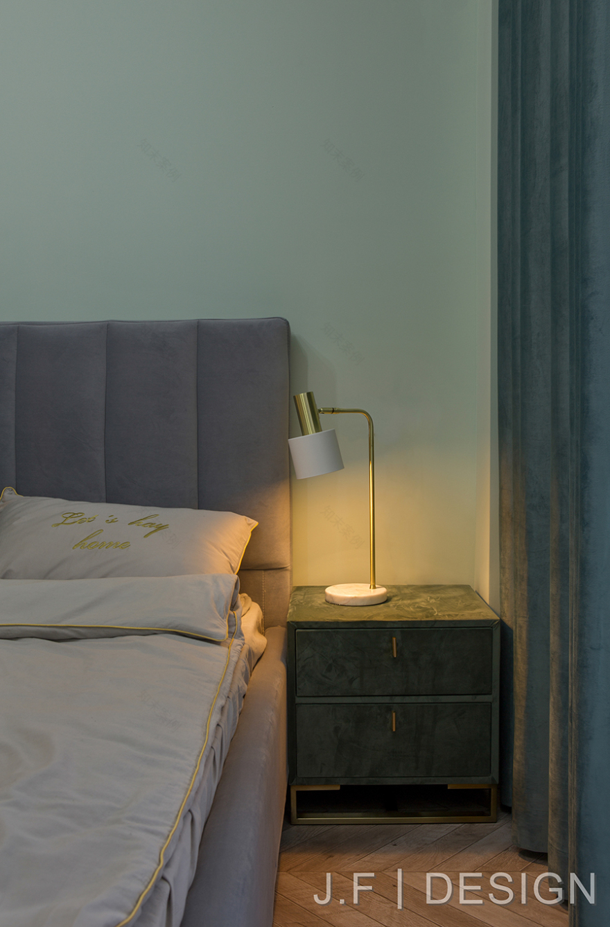 《Invariability》蓝色轻奢空间,浪漫满屋-21