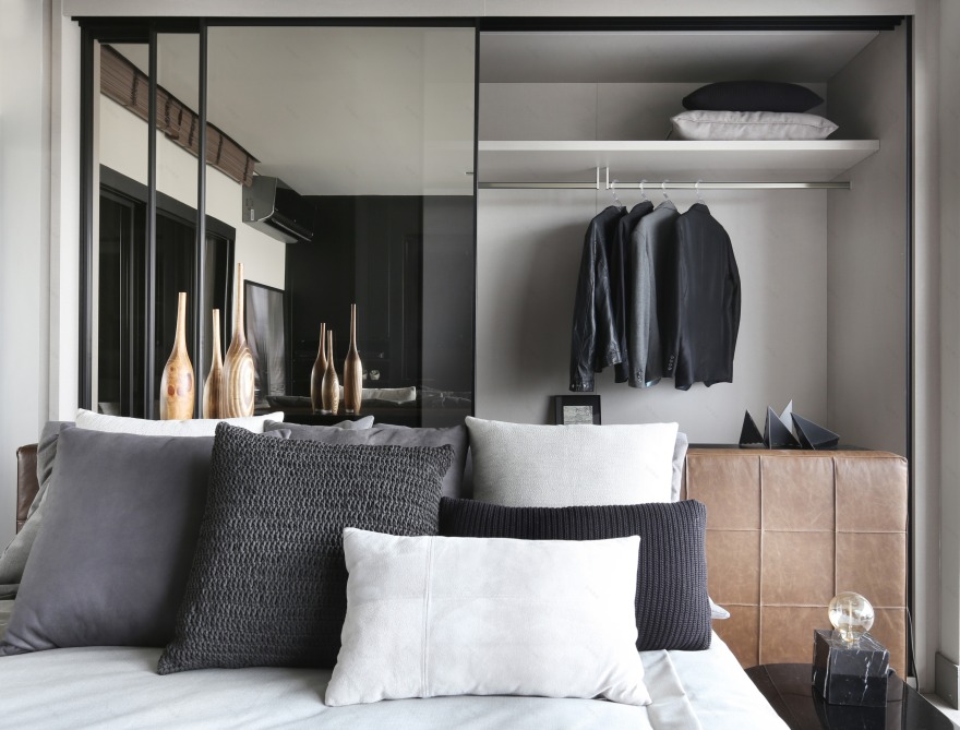 70 平米公寓变身现代酒店风都市家居-3