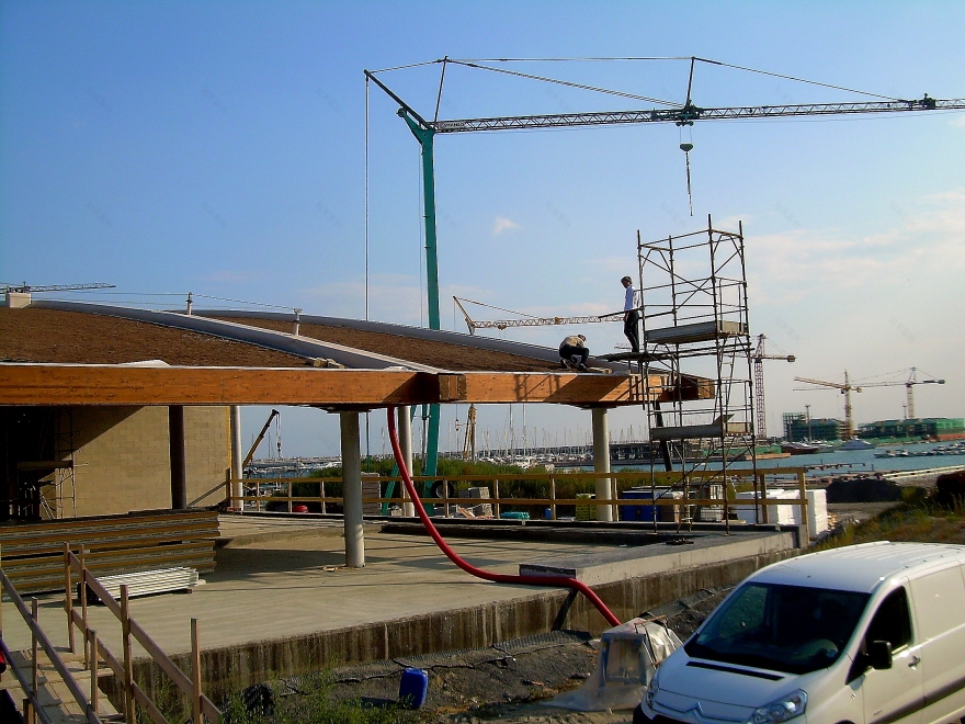 创新绿色斜坡屋顶-6