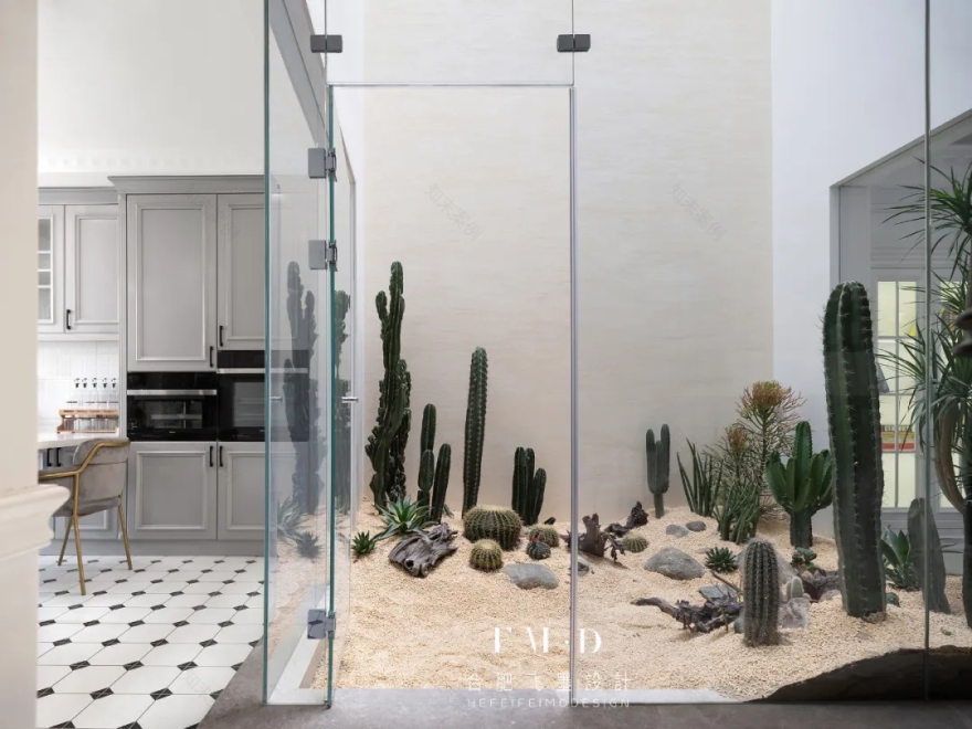 合肥中海央墅法式婚房,室内花园、影音系统,浪漫满屋-53