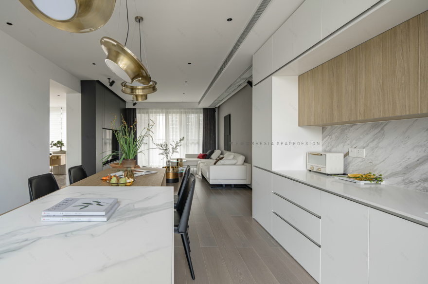 深圳 162㎡浪漫宜居空间—宁洁设计作品“星河”-24