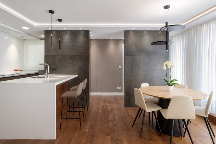 自然呈现的 brutalism 风格家居丨SpainVizcaya丨Efecto3-4