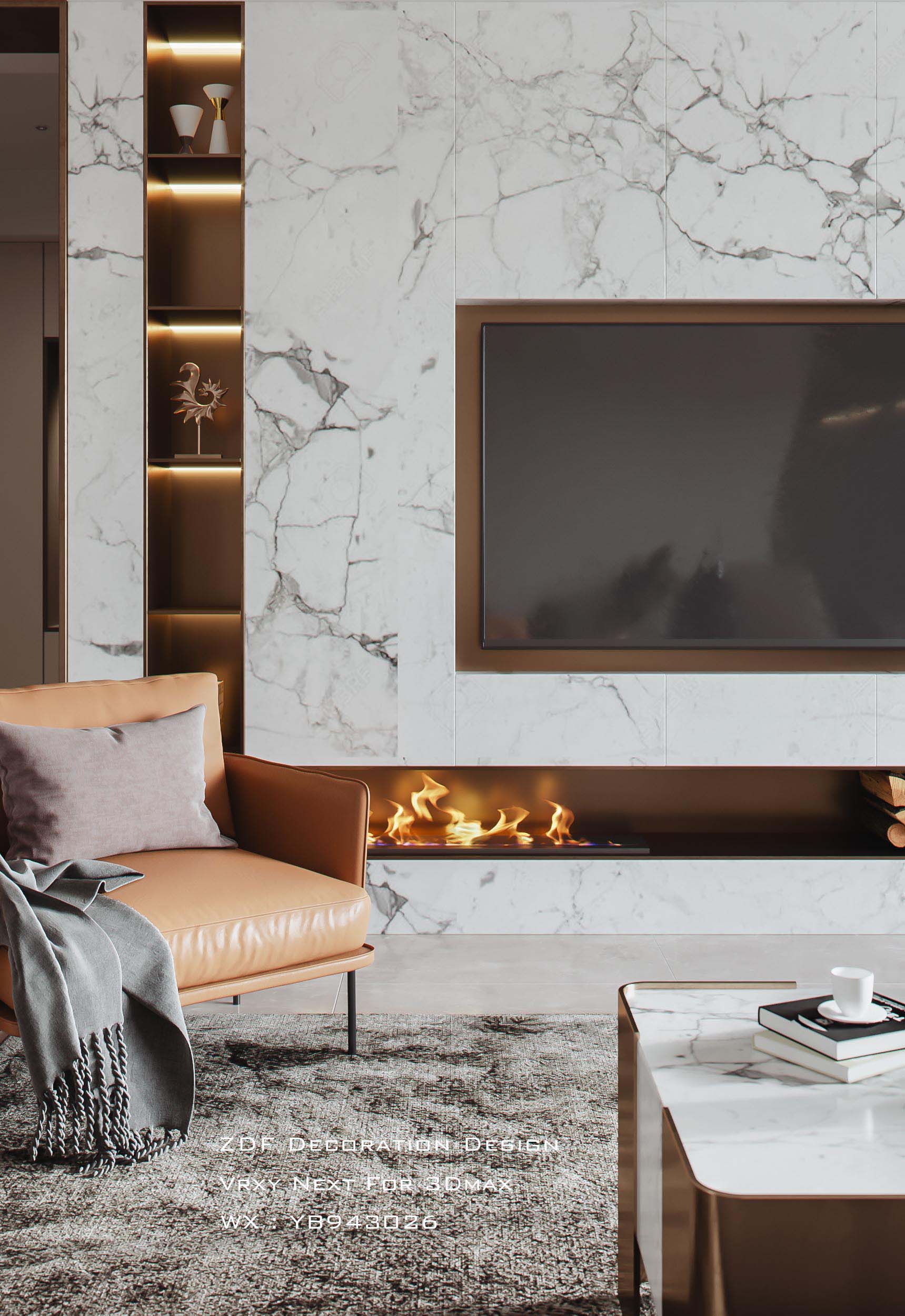 现代轻奢全案表现-7