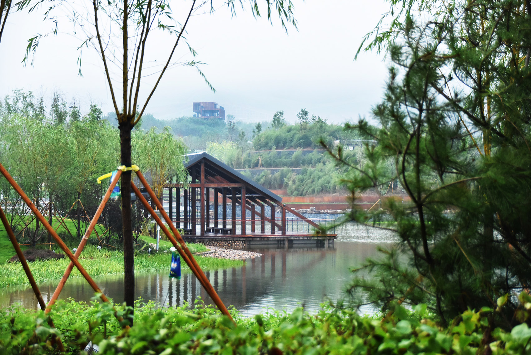 河北省第二届园林博览会（秦皇岛）风景建筑系列/向景而立的风景建筑-44