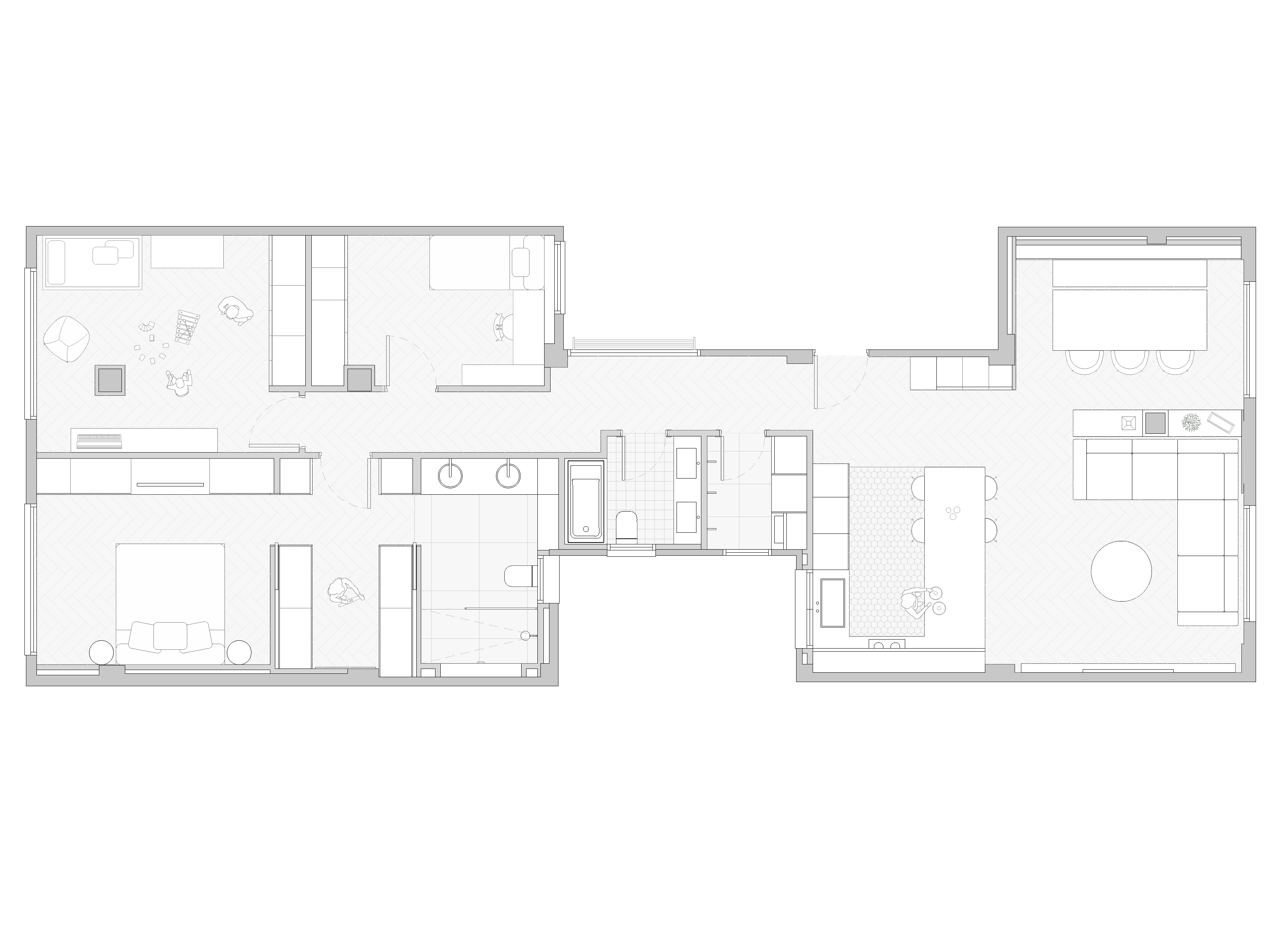 Casa en el Ensanche 住宅整体改造项目丨西班牙-19