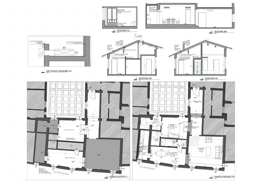 异形屋顶下的温馨家园丨Claudia Rossi-15