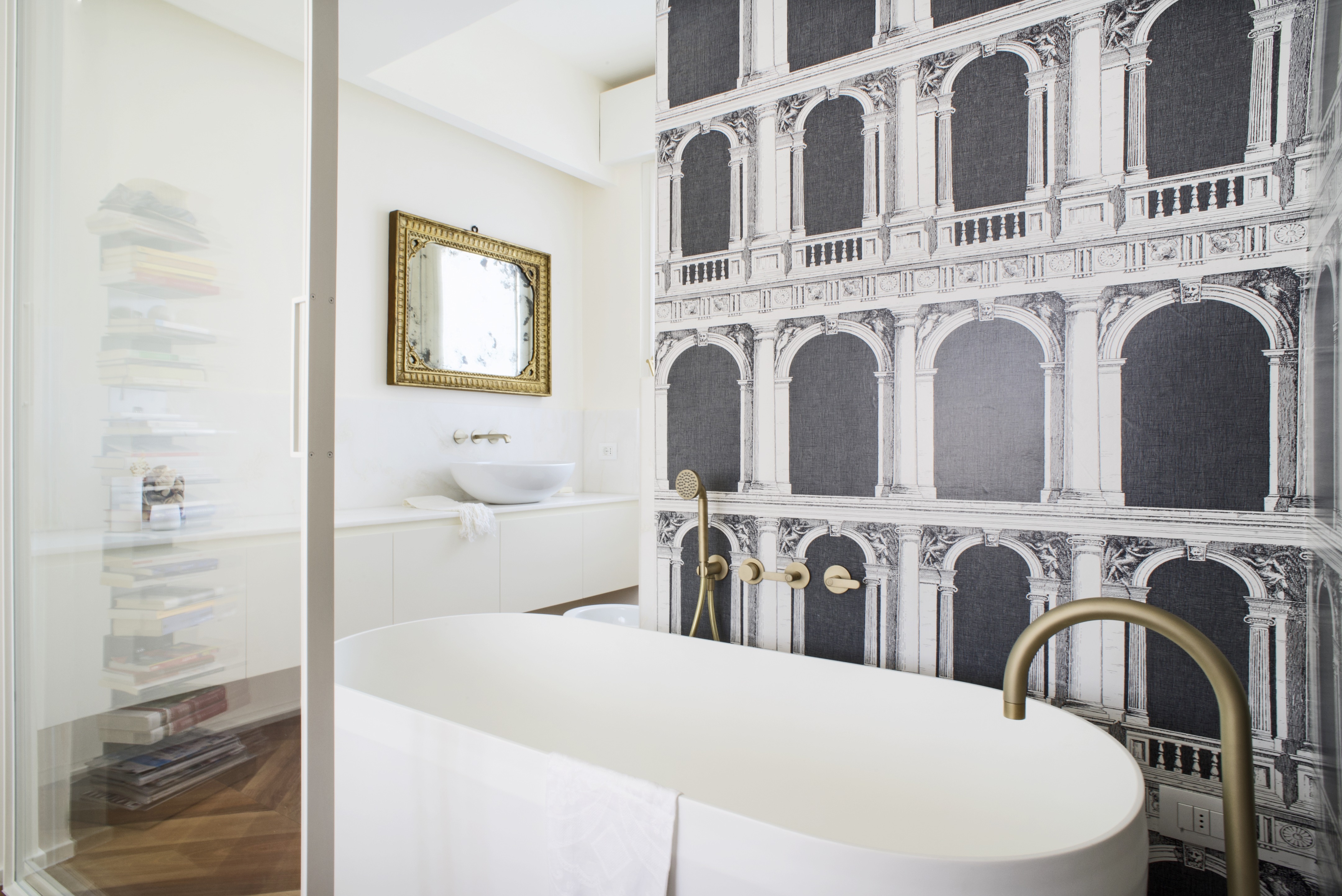 意大利历史中心 110 平米酒店式公寓设计-11