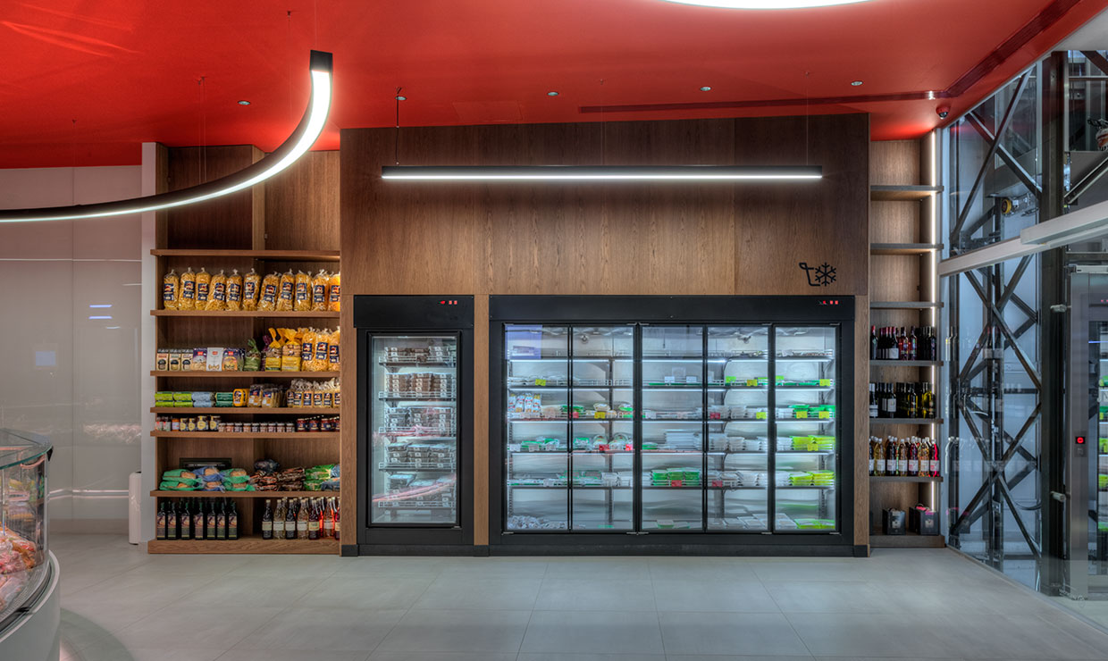 希腊肉市 | 功能布局与视觉动线的完美结合-1