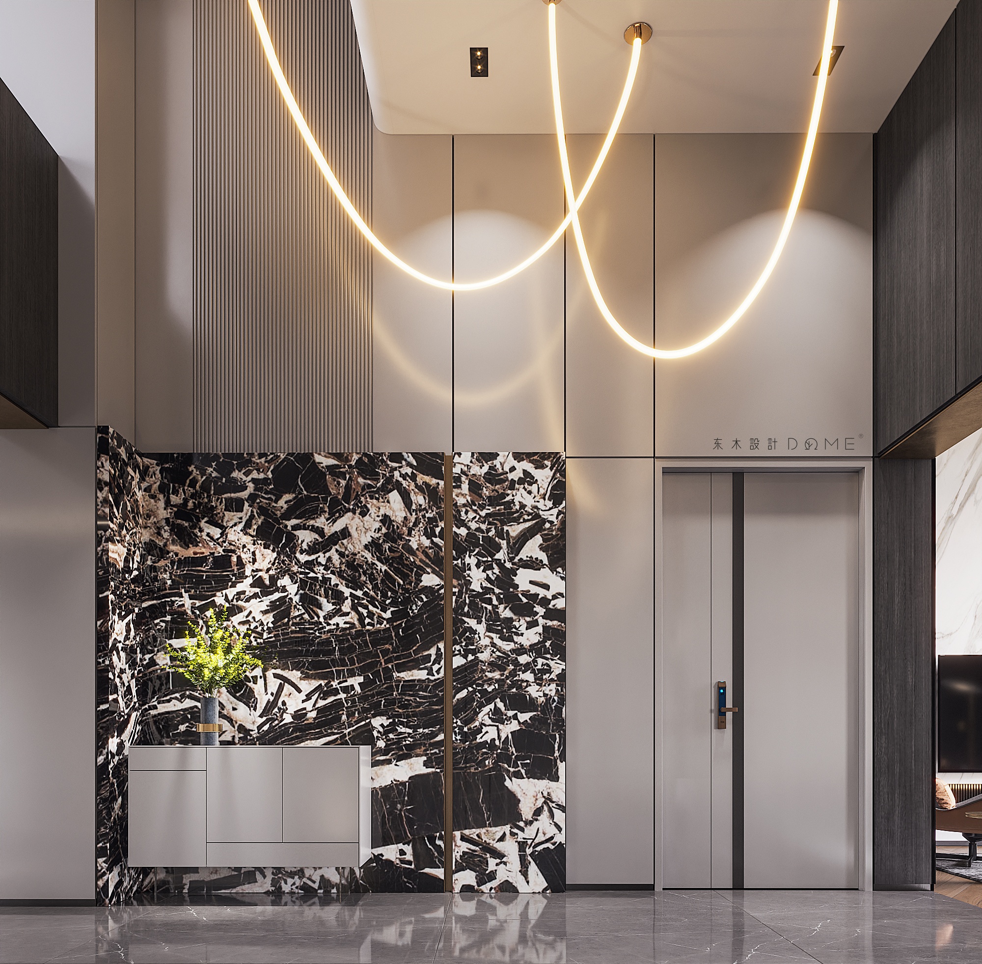 TOMO東木筑造丨别墅丨东木设计 丨 283㎡ 4室2厅，远离喧嚣融入质感生活-10