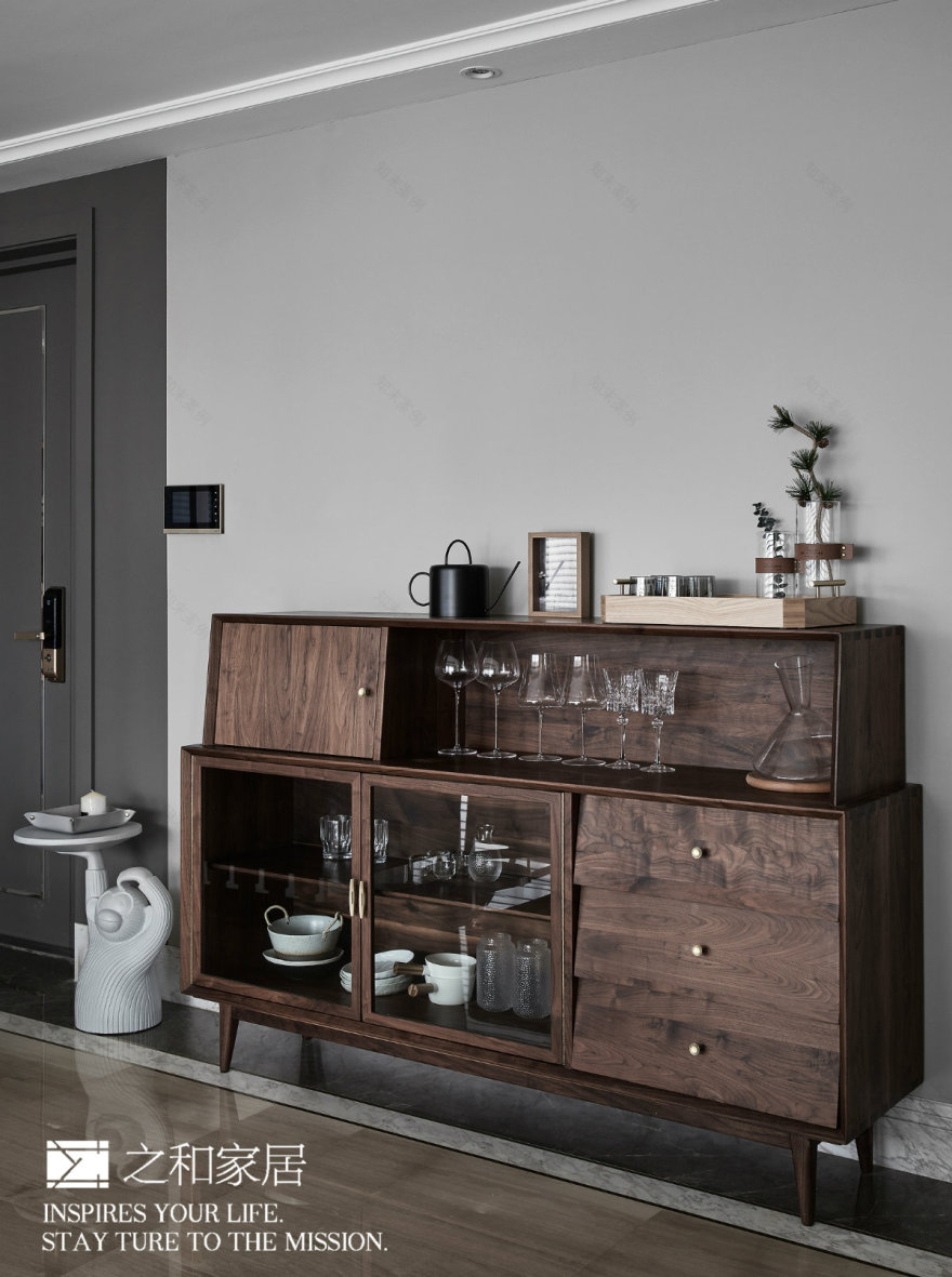 杭州钱江御府混搭风平层设计,打造果然之家-29