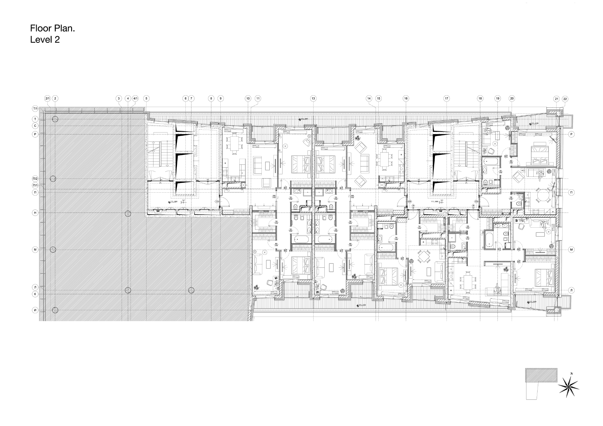 Kandinsky 公寓丨Aedas,Lundwall Architects AB-40