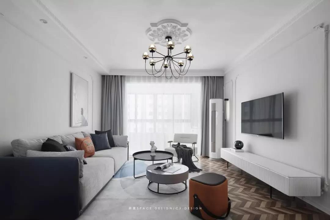 江苏淮安 132 平米现代简约家居设计-13