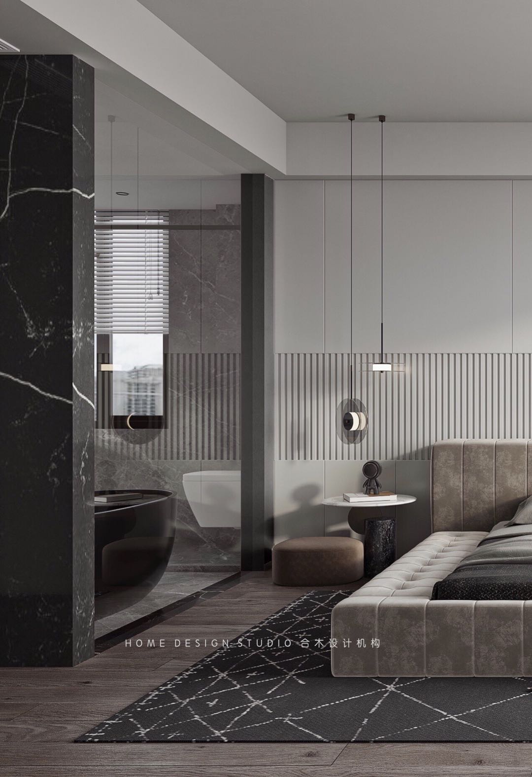 天空之外 · 御景国际现代简约家居设计丨合木原创部-10