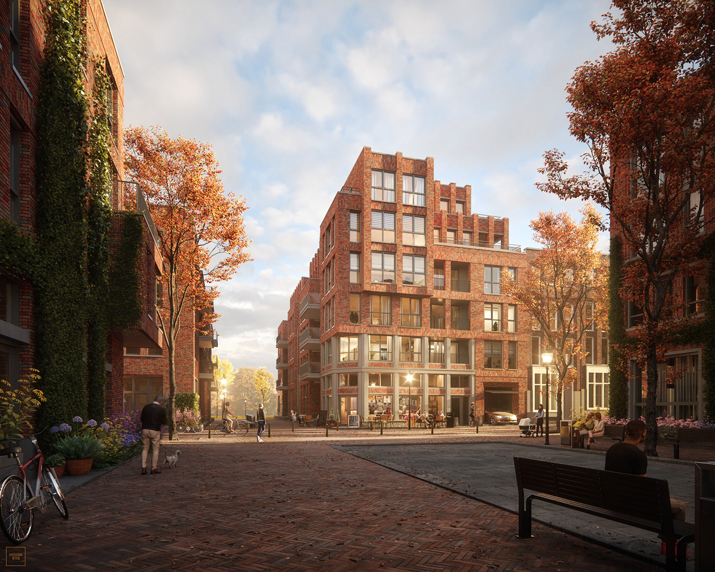 Sam Habbaba丨公寓建筑丨Hoogestenen 2019 | CGI-1