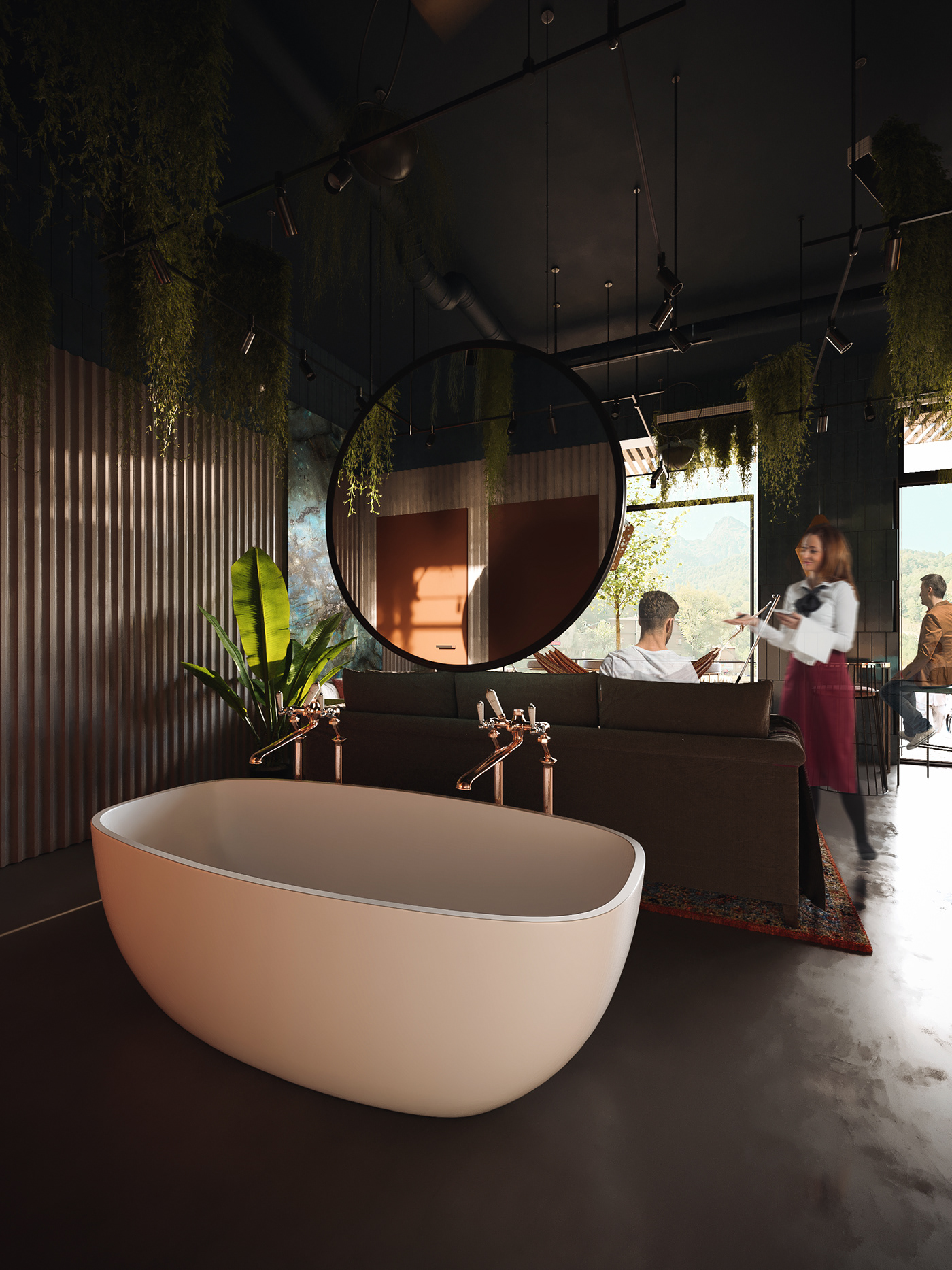 俄罗斯索契太平洋咖啡厅的休闲生活设计丨Alexander Savelyev-11