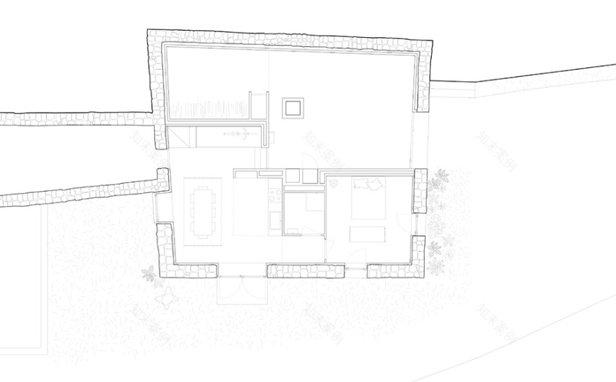 西班牙山谷中温暖色调的马养殖场住宅设计丨Aramé Studio-41