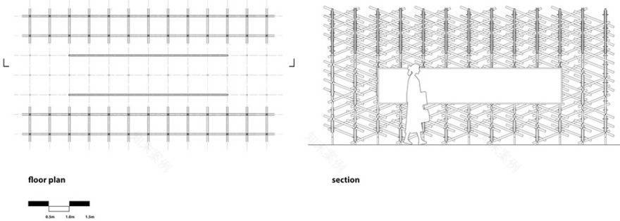 穿越“云门”探宋城 · 当代转译彩楼欢门的空间装置-35