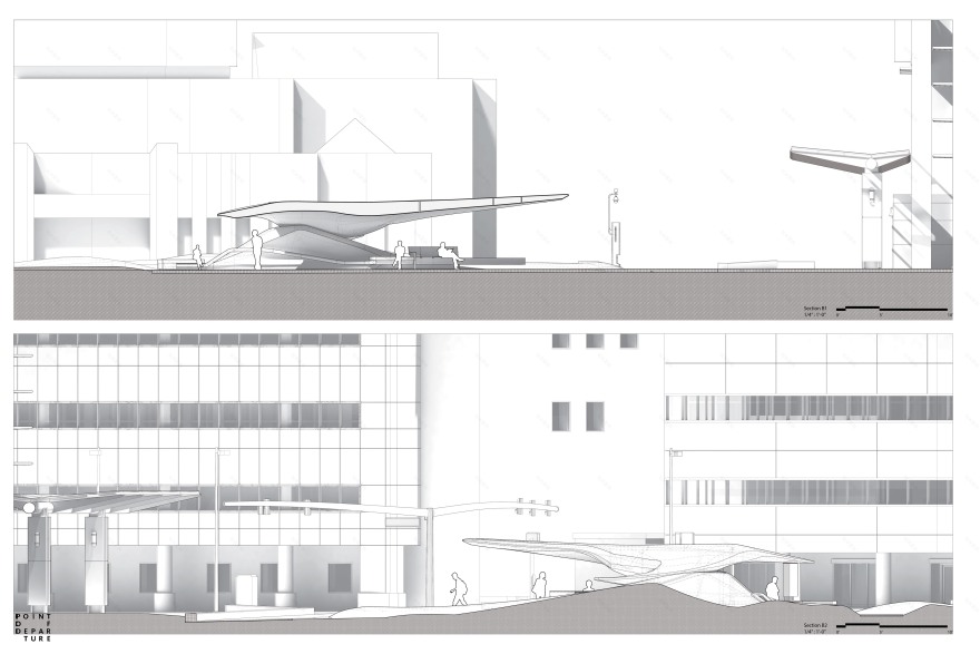校园太阳能公交站 | 绿色出行的互动教育空间-7