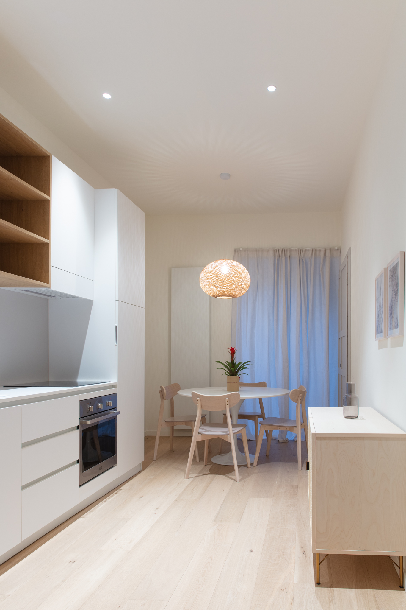 米兰中心 60 平米北欧风公寓设计-4