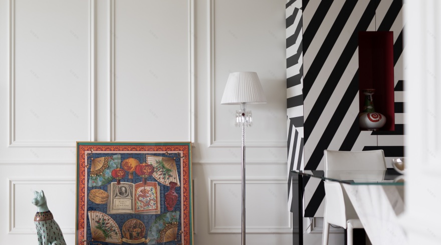 法式浪漫与现代空间的完美融合·东海国际公寓 148㎡设计案例-18