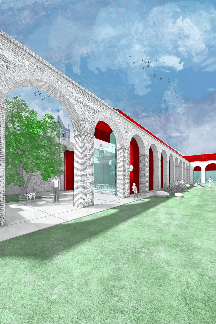 重生废墟 · 军事冷库变多元文化中心的创意设计丨意大利库内奥-18