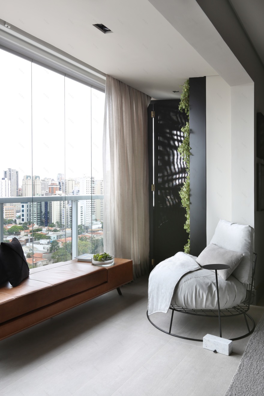 70 平米公寓变身现代酒店风都市家居-13