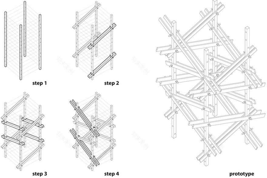 穿越“云门”探宋城 · 当代转译彩楼欢门的空间装置-37