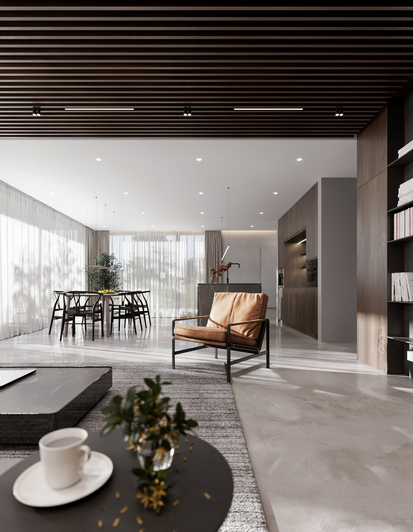 灰色木质的简单时尚-0