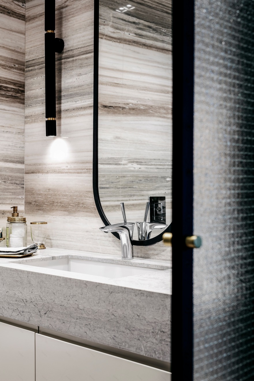 伊斯坦布尔现代简约公寓,定制设计打造舒适空间-19