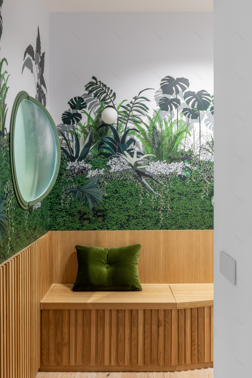 秘境花园 · 家庭办公室与儿童个性化空间设计-13