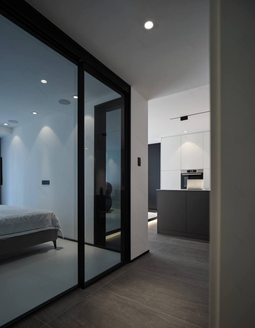 独居时光,编织一个人的梦——沈健 90 平米自由无拘束空间设计-19