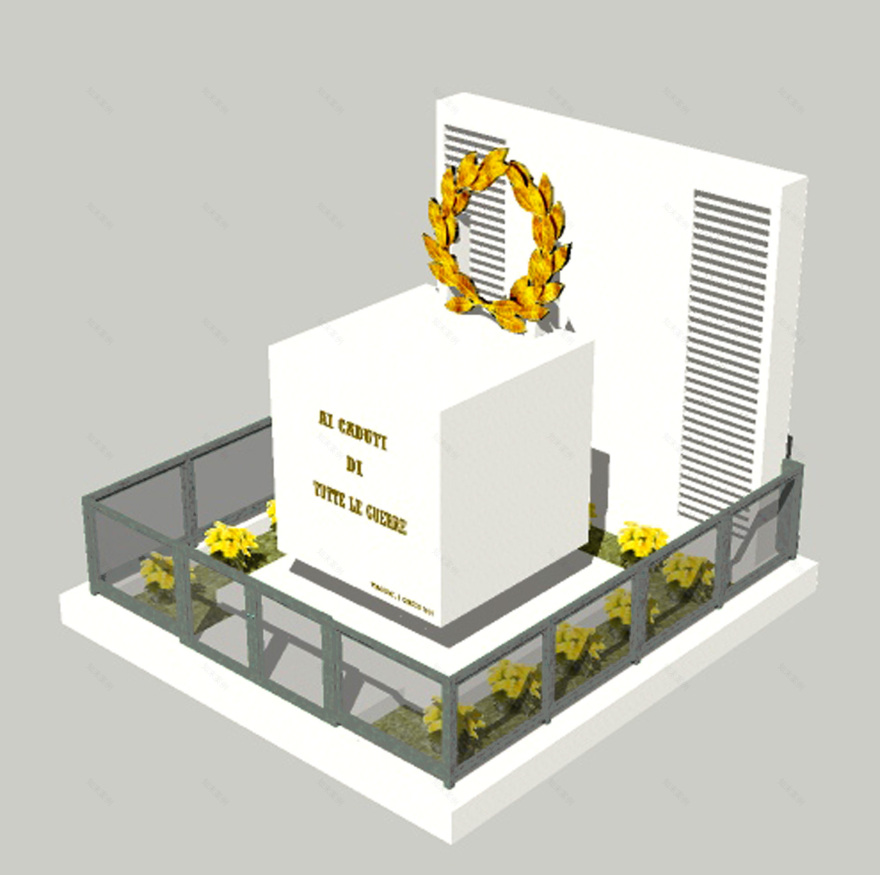 永恒之祭 · 意大利 Piaggine 殉道者纪念碑-15