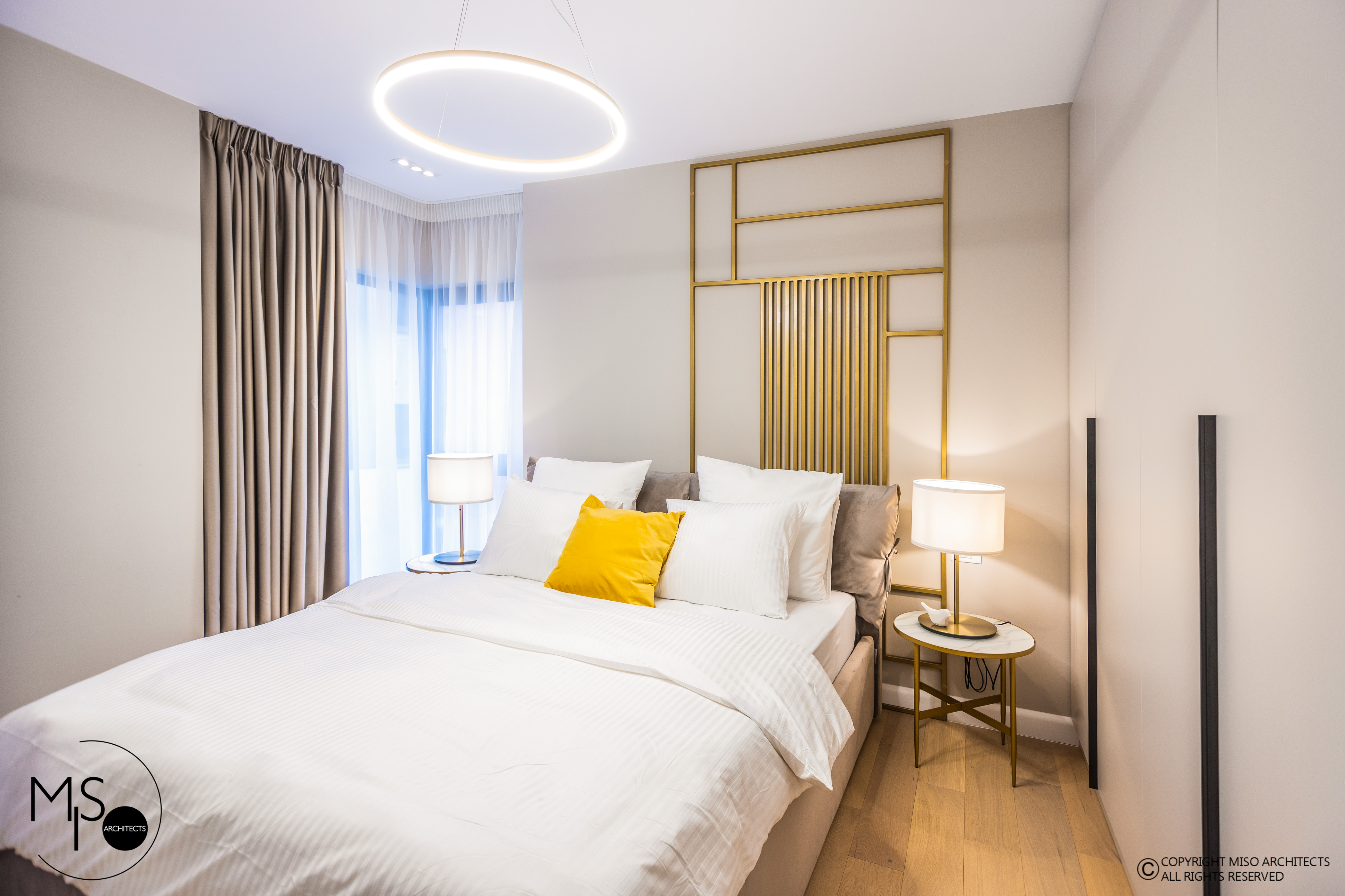 Miso Architects丨公寓丨黄色喜悦丨Yellow Delight-12