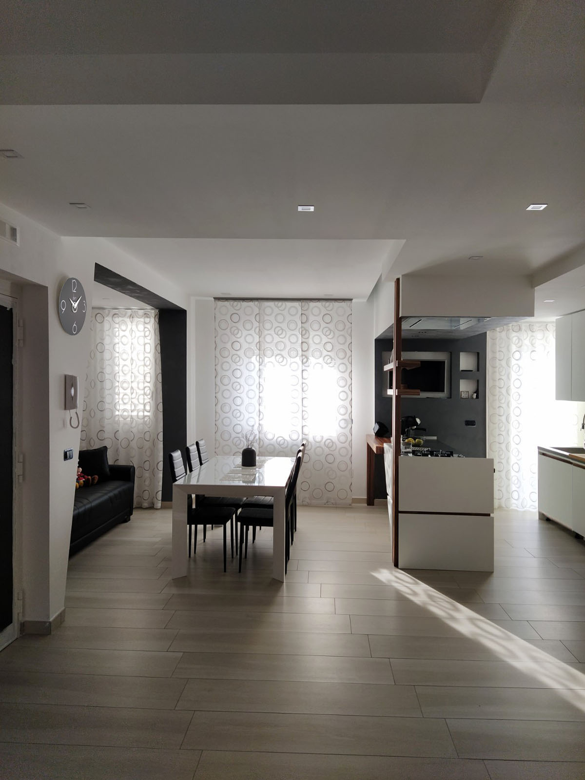 Progetto di zona living - Casa GG-0